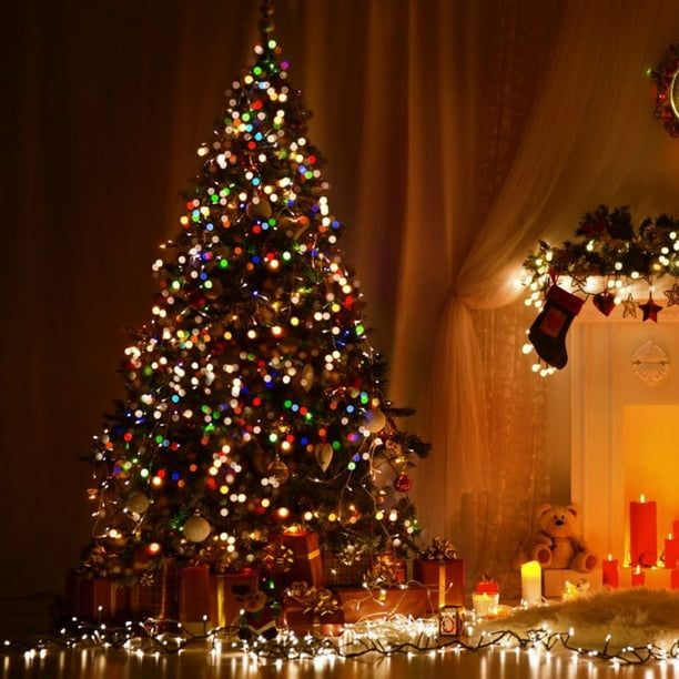 20M//25M WARM WHITE LED ROPE LIGHT CHRISTMAS DECORATION XMAS WEDDING FLASHING